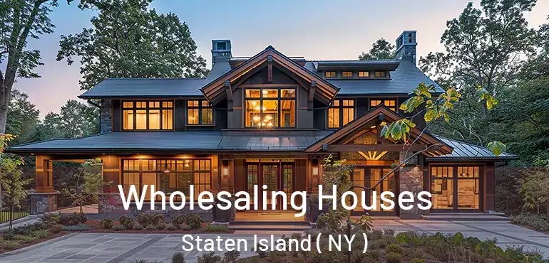  Wholesaling Houses Staten Island ( NY )